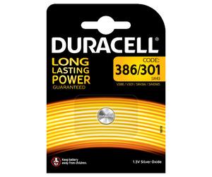BATTERIA SPECIALISTICA 386 301 OSSIDO DI ARGENTO V301/SR43/V386-MELDU82 DURACELL