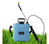 Batteria spruzzatore da giardino con pompa elettrica, ugello portatile | Serbatoio a pressione ricaricabile con tubo regolabile per prato controllo delle erbacce Legalizzazione delle piante ACCESSORE