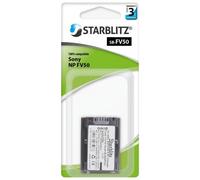 Starblitz FV50 SB-Batteria ricaricabile per Sony NP-FV50, colore: nero