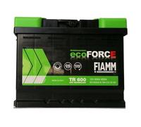 BATTERIA AVVIAMENTO AUTO 60 AH FIAMM AFB START & STOP TR600 SPUNTO 600A 7906488