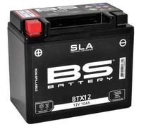 Batteria Starter BTX12 XTX12 12V 10Ah SLA Chinaroller Scooter Moto Scooter