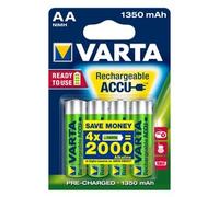 Varta Ready2Use HR06 1350 mAh Batteria ricaricabile Stilo AA Nichel-Metallo Idruro NiMH