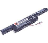 Batteria T6 Power per Acer Aspire E5-774G serie, Li-Ion, 10,95 V, 5200 mAh (56 Wh), nero