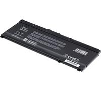 Batteria T6 Power per laptop Hewlett Packard, numero di parte 917678-172, Li-Poly, 15,4 V, 4550 mAh (70 Wh), nero