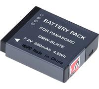 Batteria T6 Power per Panasonic Lumix DMC-GM1, Li-Ion, 7,2 V, 680 mAh (4,9 Wh), nero