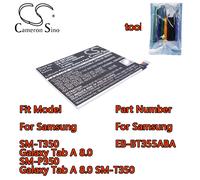 Batteria tablet Cameron Sino 4200mAh per Samsung SM-T350 Galaxy Tab A 8.0 SM-P350 Galaxy Tab A 8.0 SM-T350