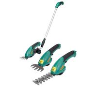 Batteria Taglia Erba Cesoia Siepi Telescopio 3,6V LI-ION Cesoie per Erba 2in1
