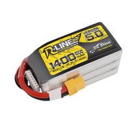 Batteria Tattu R-Line 5.0 1400mAh 22.2V 150C 6S1P XT60