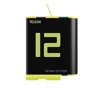 Batteria Telesin per GoPro Hero 9/10/11/12 - 1750 mAh