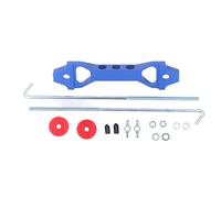 Batteria Tenere giù il supporto per auto in lega in lega in lega di alluminio pesante con bullone j con bullone in acciaio inossibile (Blu)