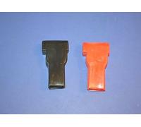 Batteria Terminal Protezione Stivali Rosso Nero Top Post Barca Hot Rod Auto
