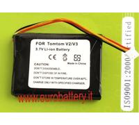 BATTERIA TomTom One V2 V3 Europe Rider Regional 1400 mA