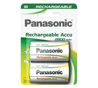 Batteria Torcia D ricaricabile 2800mAh RECHARGEABLE (2pz) P 20 2BC2800