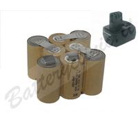 Batteria trapano Metabo 31746000 9.6 V Ni-Cd 2000 mAh. kit AUTO INSTALLAZIONE