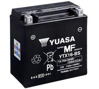 BATTERIA TRIUMPH Tiger/800-XC 2011 2012 2013 2014 YUASA YTX16-BS 12V ATTIVATA