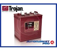 BATTERIA TROJAN T2 T-125 T125 PLUS 240 AH 6 V DEEP CYCLE GOLF CART HI-FI SERVIZI