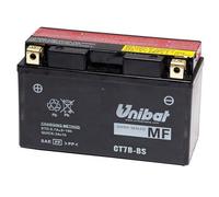 BATTERIA MOTO UNIBAT CT7B-BS 6,5 Ah 85 CCA 1506593mm DUCATI YAMAHA KYMCO
