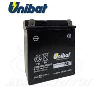 BATTERIA ACCENSIONE MOTO UNIBAT 12V 7 AH CTZ8V-BS HONDA KAWASAKI SUZUKI YAMAHA