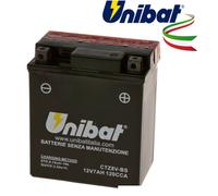 BATTERIA UNIBAT CTZ8V-BS = YUASA YTZ8V 12V-7AH 120 CCA PER MOTO E SCOOTER