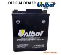 BATTERIA UNIBAT KAWASAKI EL Eliminator 250 1989-2003 12V6AH BTX7LBS CBTX7LBS