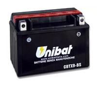 BATTERIA UNIBAT MOTO SCOOTER CBTX9-BS = YTX9-BS