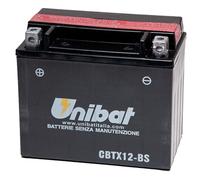 BATTERIA UNIBAT PIAGGIO BEVERLY 250 300 400 500 BTX12-BS YTX12BS CBTX12BS