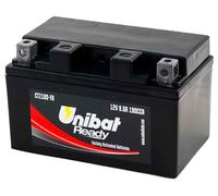 Batteria Unibat YTZ10S Sigillata Attivata In Fabbrica CE U