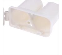 Batteria universale per scaldabagno con canna fumaria, scatola doppia in plastica