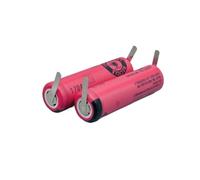 Batteria UR14500AC 3,7 V 740 mAh spazzolino elettrico compatibile con Braun Oral B Pro 2 tipo 3766 IO4 IO5 IO6 IO7 IO9 IO8 3758 3759(2pcs,Battery with welding rod)