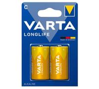 Batteria Varta 04114 LR14 Alcalina 1,5 V 2 pezzi Giallo
