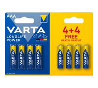Batteria VARTA 04903 AAA Alcalina 1,5 V 8 pezzi Blu Oro