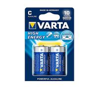VARTA Longlife Power Batterie C Baby LR14 (pacco da 2) Batteria alcalina - Made in Germany - Ideali per giocattoli, torce, lettori CD e altri dispositivi a batteria