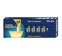 Batteria Varta 4106 AA Alcalina 1.5V Confezione 10 Pezzi Blu