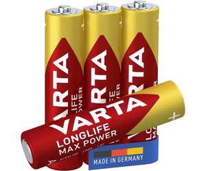 Batteria VARTA 4703/4B AAA Alcalina 1,5V 4 pezzi Oro Rosso