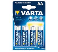 LR6 4-SP Industrial Batteria monouso Stilo AA Alcalino Batteria monouso, Stilo AA, Alcalino, 1,5 V, 4 pz, Blu