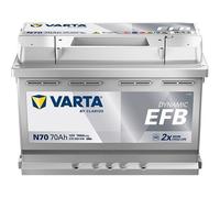 BATTERIA VARTA Dynamic EFB N70 70AH 760 AH Specifica per Giulietta 1.6 JTDM