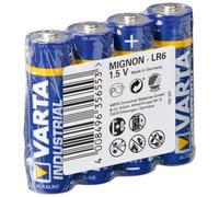 Batteria Varta LR6 4-SP Industrial AA Alcalina 1.5V 4pz Blu