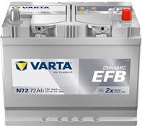 Batteria Auto Varta N72 Start&Stop Blue Dynamic EFB JIS 572 501 076
