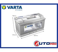 BATTERIA VARTA PROFESSIONAL DUEL PURPOSE EFB LED95 95AH 850A