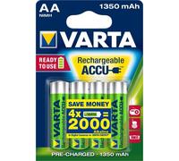 Varta Ready2Use HR06 1350 mAh Batteria ricaricabile Stilo AA Nichel-Metallo Idruro NiMH