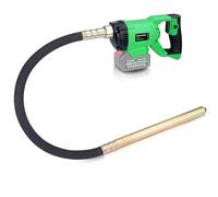 Batteria vibratore per calcestruzzo compatibile con batteria Makita da 21 V, 850 W, strumenti per calcestruzzo con tubo da 1,5 m, bottiglia vibrante da 35 mm con pulsante di bloccaggio per pavimenti