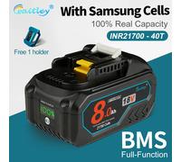 Batteria Waitley 21700-40T per utensili elettrici Makita 18V con celle Samsung INR / Accessori di ricambio per batterie ricaricabili