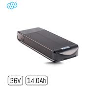 batteria windmeile E-Bike con celle Samsung 36V 13Ah o 48V 14Ah per portapacchi