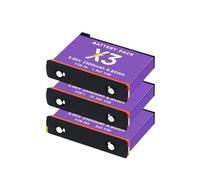 Batteria X3 + 2 Slot For Scatola Di Ricarica For Batteria 2300mAh Batterie For Action Camera Panoramica Accessori - Compatibile Con Insta360 ONE X3(3PCS)