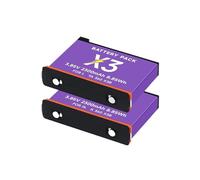 Batteria X3 + 2 Slot For Scatola Di Ricarica For Batteria 2300mAh Batterie For Action Camera Panoramica Accessori - Compatibile Con Insta360 ONE X3(2PCS)