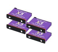 Batteria X3 + 2 Slot For Scatola Di Ricarica For Batteria 2300mAh Batterie For Action Camera Panoramica Accessori - Compatibile Con Insta360 ONE X3(4PCS)