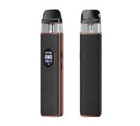 Batteria XROS 5 Kit V-aporesso 1500mAh (Pelle nera) 30 W 3 ml 0,4 Ω/0,6 Ω Cartuccia XROS Pod COREX 3.0 MTL/RDL Top Fill Schermo HD da 0,88'' Ricarica rapida 5V/3A Vape Originale - No Nicotine