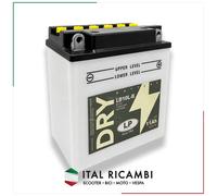 BATTERIA YB10L-B 12V 11AH PIAGGIO BEVERLY X9 LIBERTY HEXAGON GILERA DNA RUNNER
