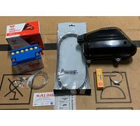 Batteria YB4L-B Cinghia Trasmissione MBK YAMAHA Booster BWS Filtro Aria Candela