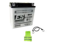 batteria YB9-B ESB9-B 12V-9AH fornita completa per l'utilizzo COMPATIBILE CON GILERA Runner Purejet/Race 50 per anno 2005 al 2012 batterie energysafe CCA 120A EN 135x75x139mm